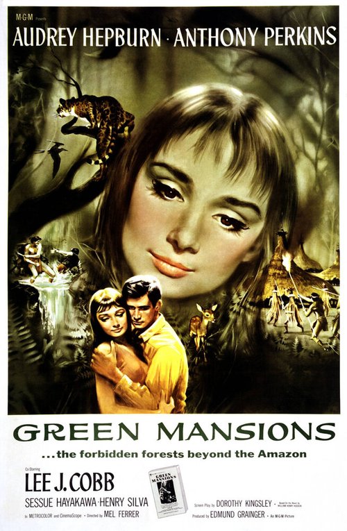 Смотреть фильм Зеленые поместья / Green Mansions (1959) онлайн в хорошем качестве SATRip