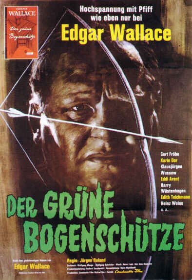 Смотреть фильм Зеленый лучник / Der grüne Bogenschütze (1961) онлайн в хорошем качестве SATRip