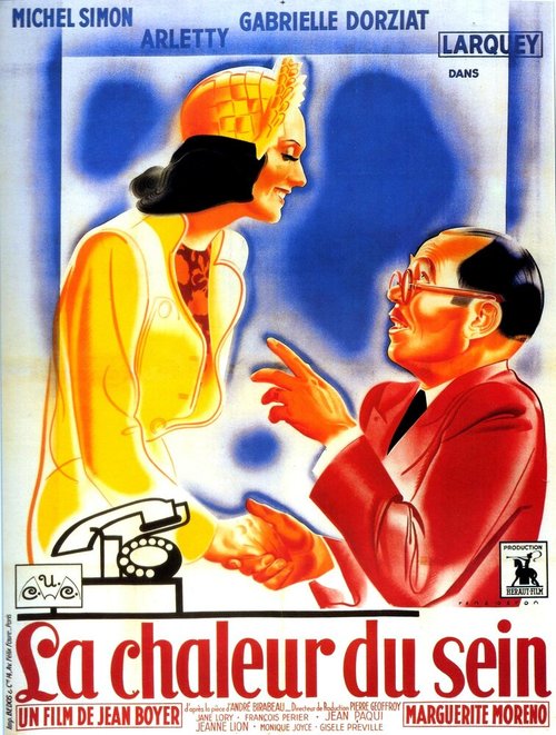 Смотреть фильм Жар в груди / La chaleur du sein (1938) онлайн в хорошем качестве SATRip