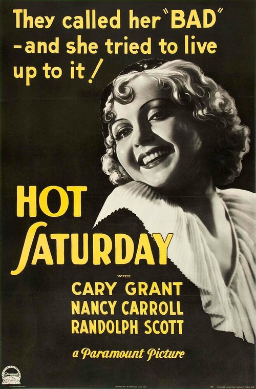 Смотреть фильм Жаркая суббота / Hot Saturday (1932) онлайн в хорошем качестве SATRip