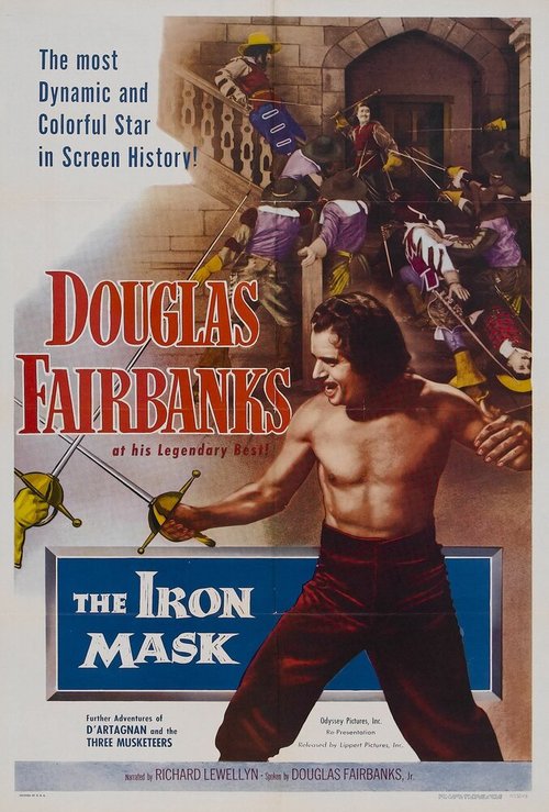 Смотреть фильм Железная маска / The Iron Mask (1929) онлайн в хорошем качестве SATRip