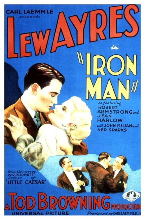 Смотреть фильм Железный человек / Iron Man (1931) онлайн в хорошем качестве SATRip