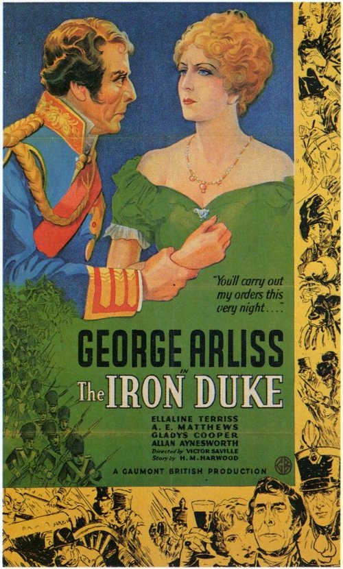Смотреть фильм Железный герцог / The Iron Duke (1934) онлайн в хорошем качестве SATRip