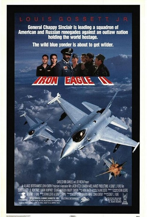 Смотреть фильм Железный орёл 2 / Iron Eagle II (1988) онлайн в хорошем качестве SATRip
