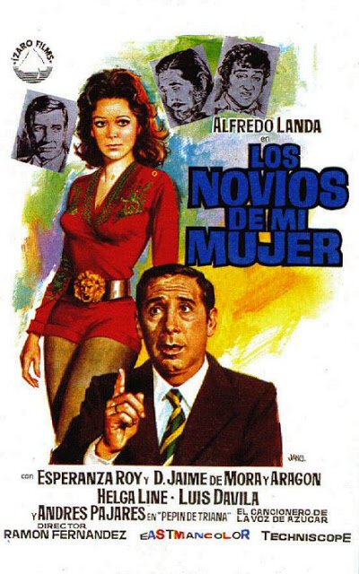 Смотреть фильм Женихи моей жены / Los novios de mi mujer (1972) онлайн в хорошем качестве SATRip