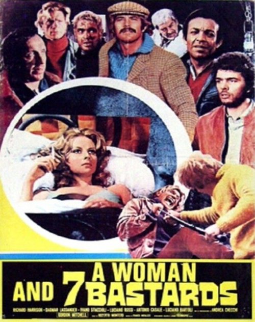 Смотреть фильм Женщина для семи ублюдков / Una donna per 7 bastardi (1974) онлайн в хорошем качестве SATRip