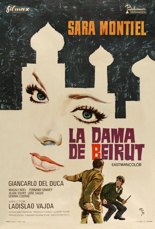 Смотреть фильм Женщина из Бейрута / La dama de Beirut (1965) онлайн в хорошем качестве SATRip