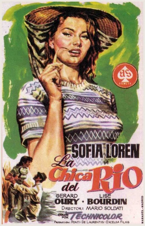 Смотреть фильм Женщина с реки / La donna del fiume (1954) онлайн в хорошем качестве SATRip