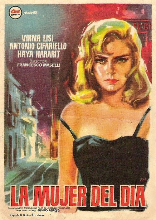 Смотреть фильм Женщина — сенсация дня / La donna del giorno (1958) онлайн в хорошем качестве SATRip