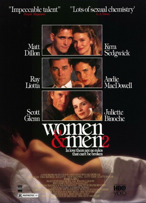 Смотреть фильм Женщины и мужчины 2: В любви нет правил / Women & Men 2: In Love There Are No Rules (1991) онлайн в хорошем качестве HDRip
