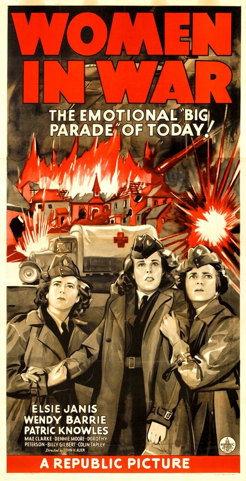 Смотреть фильм Женщины на войне / Women in War (1940) онлайн в хорошем качестве SATRip