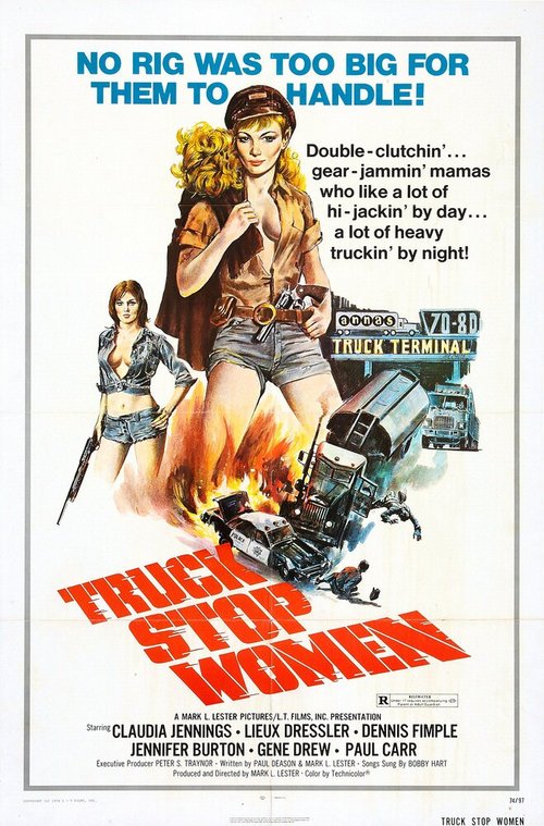 Смотреть фильм Женщины, останавливающие грузовики / Truck Stop Women (1974) онлайн в хорошем качестве SATRip