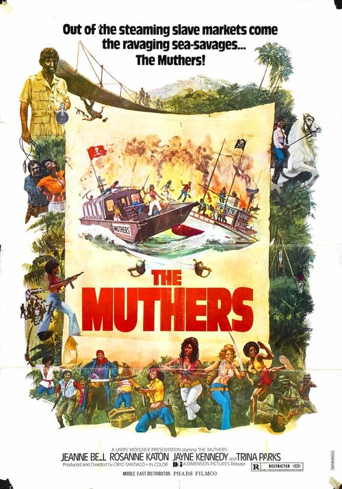 Смотреть фильм Женская тюрьма / The Muthers (1976) онлайн в хорошем качестве SATRip