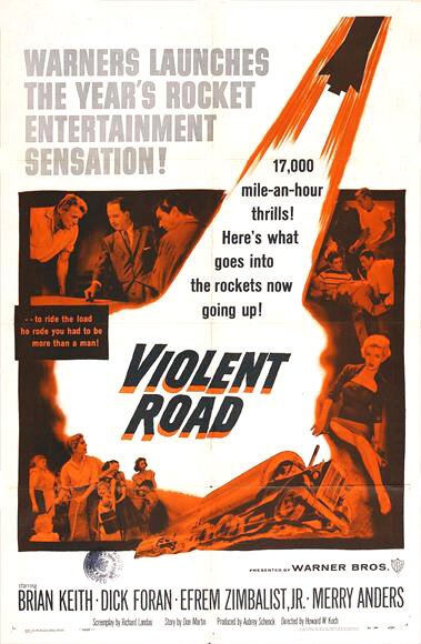 Смотреть фильм Жестокая дорога / Violent Road (1958) онлайн в хорошем качестве SATRip