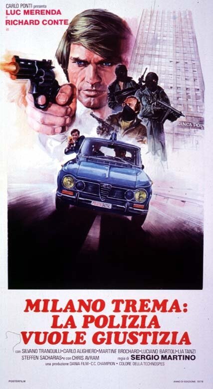 Смотреть фильм Жестокие профессионалы / Milano trema: la polizia vuole giustizia (1973) онлайн в хорошем качестве SATRip