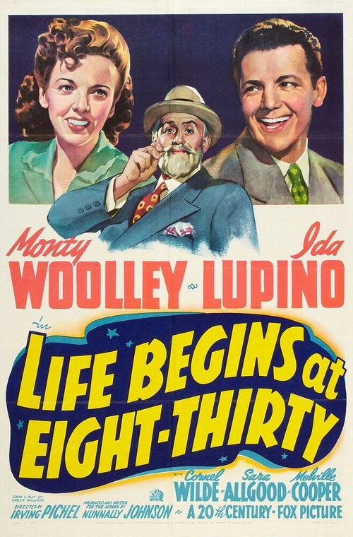 Смотреть фильм Жизнь начинается в восемь-тридцать / Life Begins at Eight-Thirty (1942) онлайн в хорошем качестве SATRip