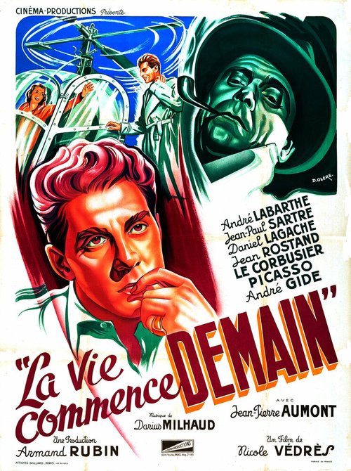 Смотреть фильм Жизнь начинается завтра / La vie commence demain (1950) онлайн в хорошем качестве SATRip