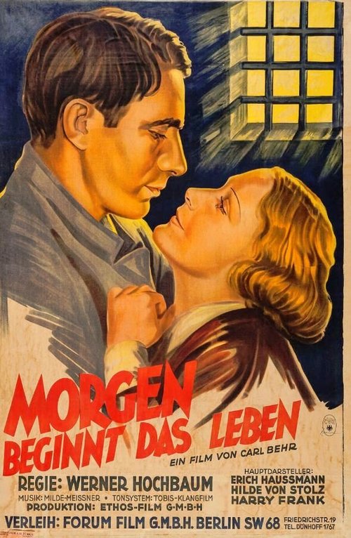 Смотреть фильм Жизнь начинается завтра / Morgen beginnt das Leben (1933) онлайн в хорошем качестве SATRip