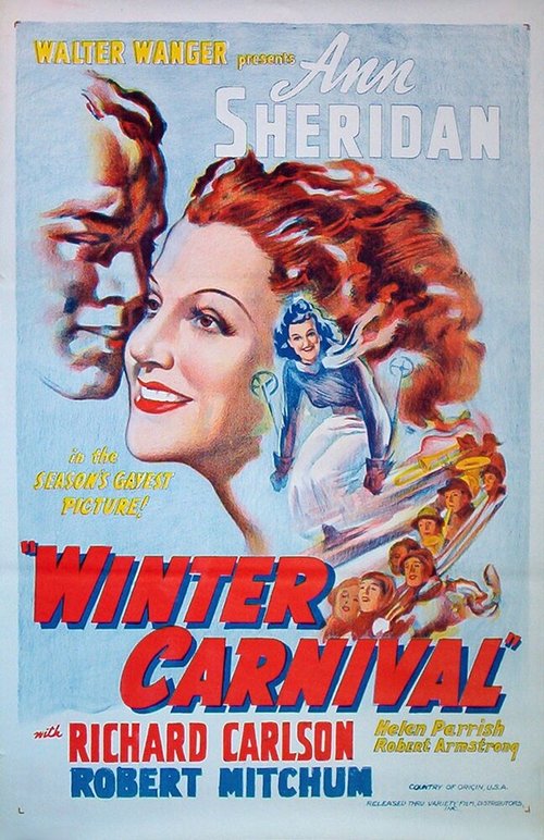 Смотреть фильм Зимний карнавал / Winter Carnival (1939) онлайн в хорошем качестве SATRip