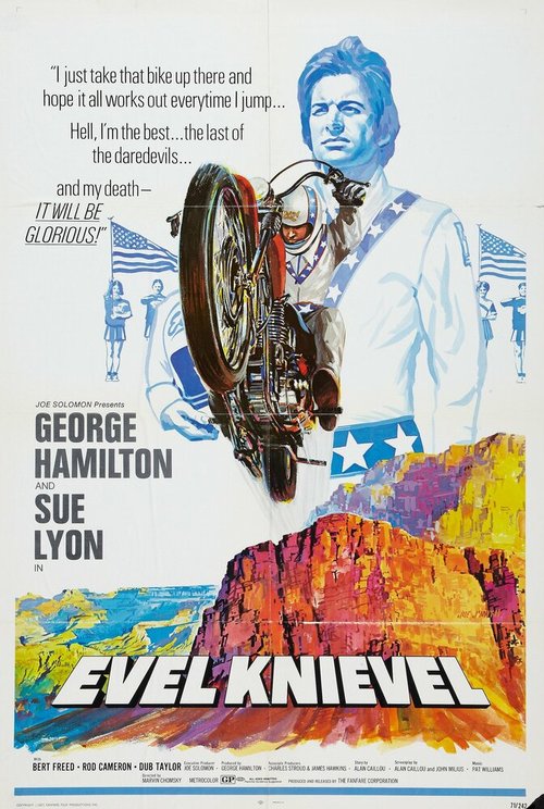 Смотреть фильм Злой Нивел / Evel Knievel (1971) онлайн в хорошем качестве SATRip
