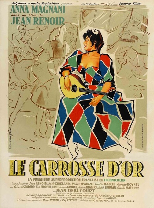Смотреть фильм Золотая карета / Le carrosse d'or (1952) онлайн в хорошем качестве SATRip