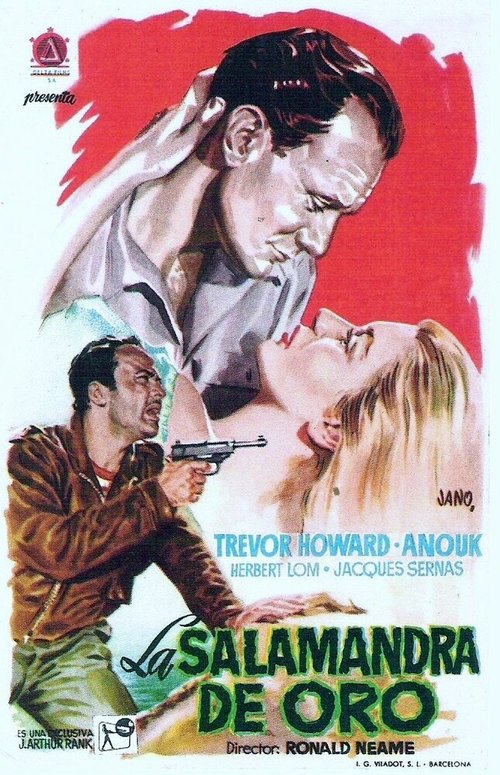 Смотреть фильм Золотая саламандра / Golden Salamander (1950) онлайн в хорошем качестве SATRip