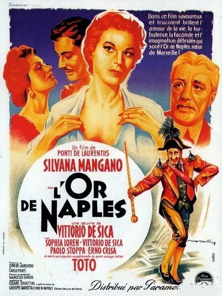 Смотреть фильм Золото Неаполя / L'oro di Napoli (1954) онлайн в хорошем качестве SATRip