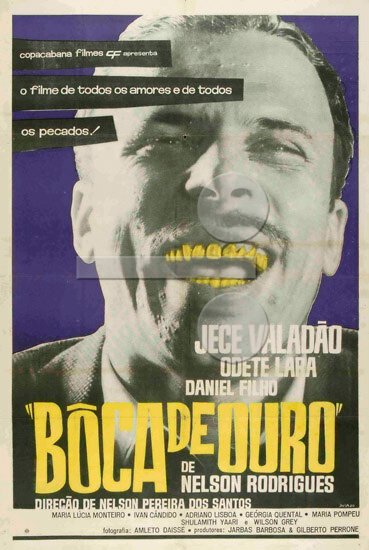 Смотреть фильм Золотой рот / Boca de Ouro (1963) онлайн в хорошем качестве SATRip