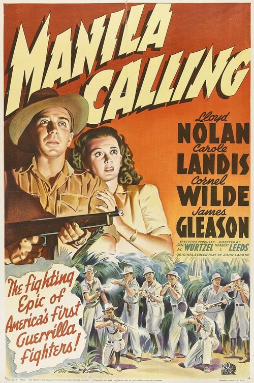 Смотреть фильм Зов Манилы / Manila Calling (1942) онлайн в хорошем качестве SATRip