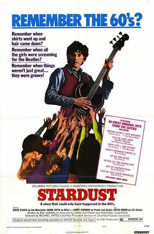 Смотреть фильм Звездная пыль / Stardust (1974) онлайн в хорошем качестве SATRip