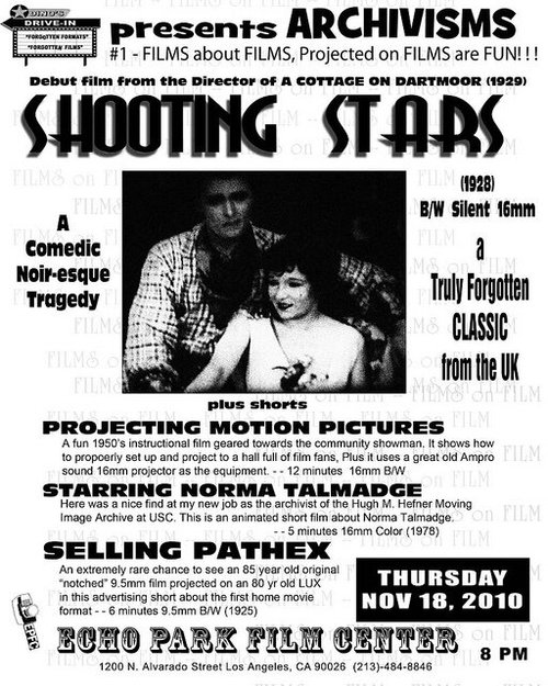 Смотреть фильм Звёзды на съёмках / Shooting Stars (1928) онлайн в хорошем качестве SATRip