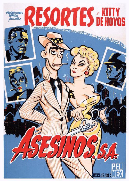 Смотреть фильм Asesinos, S.A. (1957) онлайн в хорошем качестве SATRip
