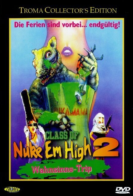 Смотреть фильм Атомная школа 2 / Class of Nuke 'Em High Part II: Subhumanoid Meltdown (1991) онлайн в хорошем качестве HDRip