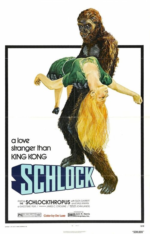 Смотреть фильм Банановый монстр / Schlock (1973) онлайн в хорошем качестве SATRip