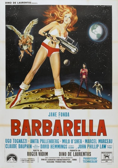 Смотреть фильм Барбарелла / Barbarella (1968) онлайн в хорошем качестве SATRip