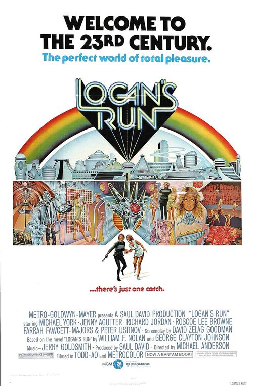 Смотреть фильм Бегство Логана / Logan's Run (1976) онлайн в хорошем качестве SATRip