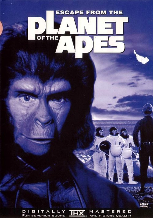 Смотреть фильм Бегство с планеты обезьян / Escape from the Planet of the Apes (1971) онлайн в хорошем качестве SATRip