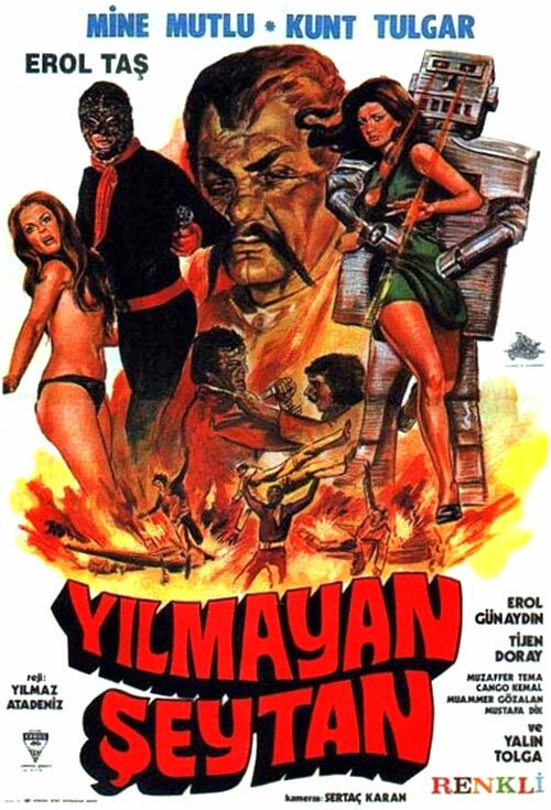 Смотреть фильм Бессмертный Шайтан / Yilmayan seytan (1972) онлайн в хорошем качестве SATRip