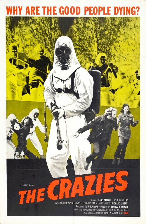 Смотреть фильм Безумцы / The Crazies (1973) онлайн в хорошем качестве SATRip