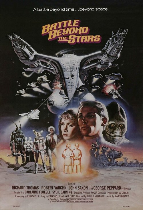 Смотреть фильм Битва за пределами звёзд / Battle Beyond the Stars (1980) онлайн в хорошем качестве SATRip