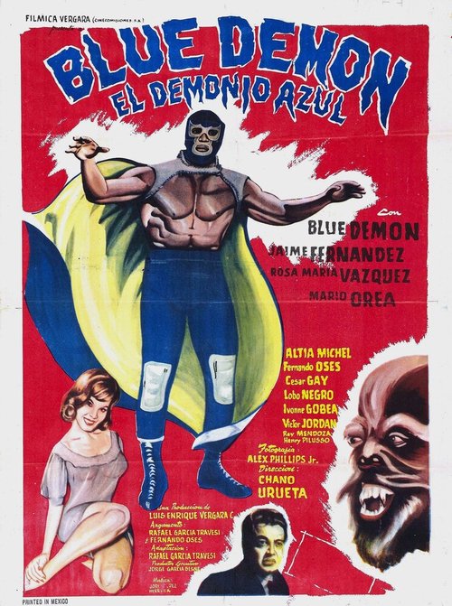 Смотреть фильм Blue Demon: El Demonio Azul (1965) онлайн в хорошем качестве SATRip