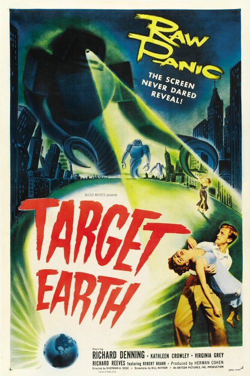 Смотреть фильм Цель — Земля / Target Earth (1954) онлайн в хорошем качестве SATRip
