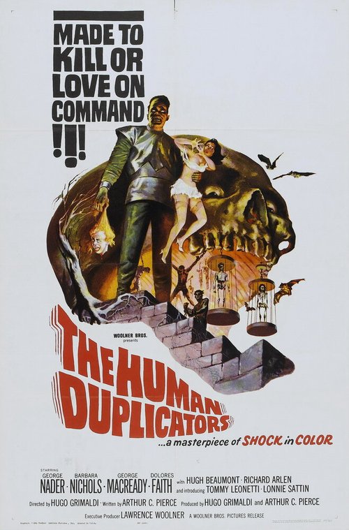 Смотреть фильм Человеческие дубликаты / The Human Duplicators (1965) онлайн в хорошем качестве SATRip
