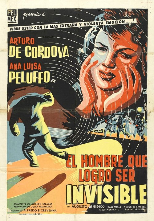 Смотреть фильм Человек-невидимка / El hombre que logró ser invisible (1958) онлайн в хорошем качестве SATRip