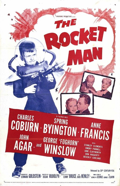 Смотреть фильм Человек-ракета / The Rocket Man (1954) онлайн в хорошем качестве SATRip