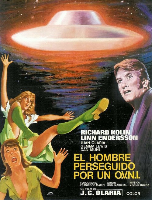 Смотреть фильм Человек с Ганимеда / El hombre perseguido por un O.V.N.I. (1976) онлайн в хорошем качестве SATRip