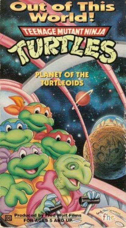 Смотреть фильм Черепашки ниндзя: Планета черепашек / Teenage Mutant Ninja Turtles: Planet of the Turtleoids (1991) онлайн в хорошем качестве HDRip