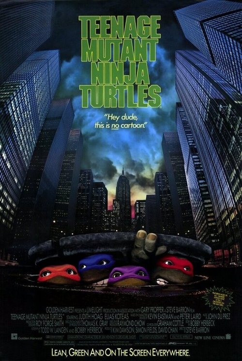 Смотреть фильм Черепашки-ниндзя / Teenage Mutant Ninja Turtles (1990) онлайн в хорошем качестве HDRip