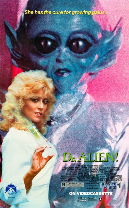 Смотреть фильм Доктор Чужой / Dr. Alien (1989) онлайн в хорошем качестве SATRip