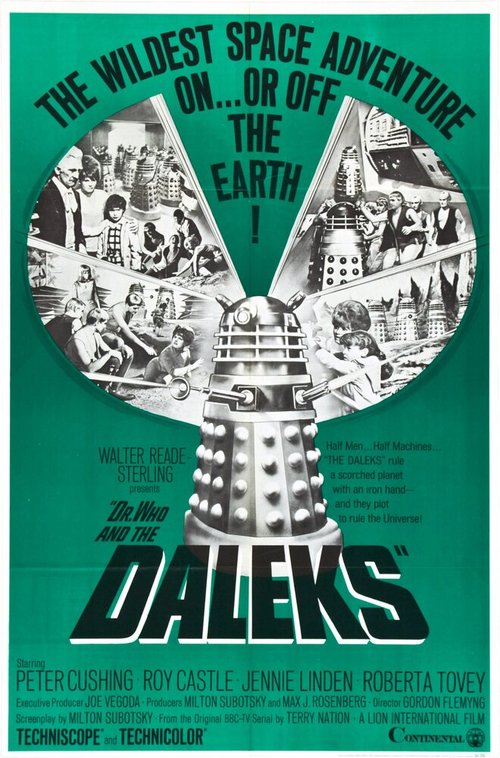Смотреть фильм Доктор Кто и Далеки / Dr. Who and the Daleks (1965) онлайн в хорошем качестве SATRip
